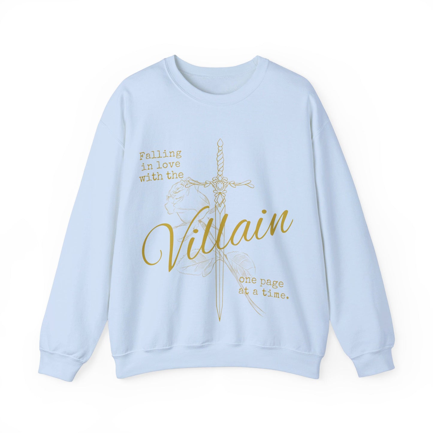 Falling in Love: Crewneck Sweatshirt - Bibliophile Bazaar