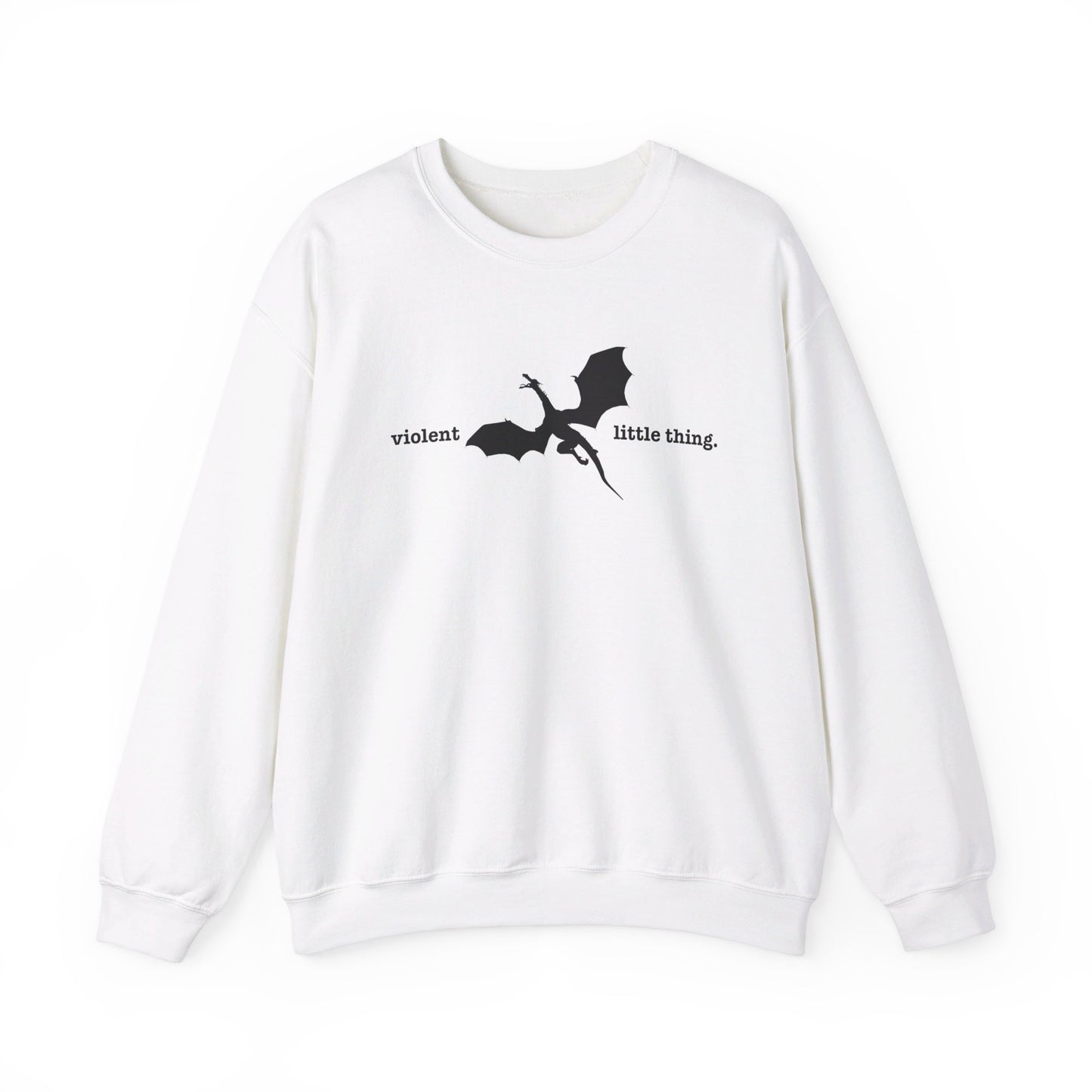 Violent little thing Crewneck Sweatshirt - Bibliophile Bazaar