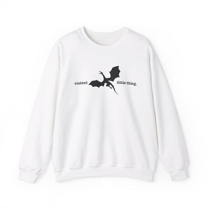 Violent little thing Crewneck Sweatshirt - Bibliophile Bazaar