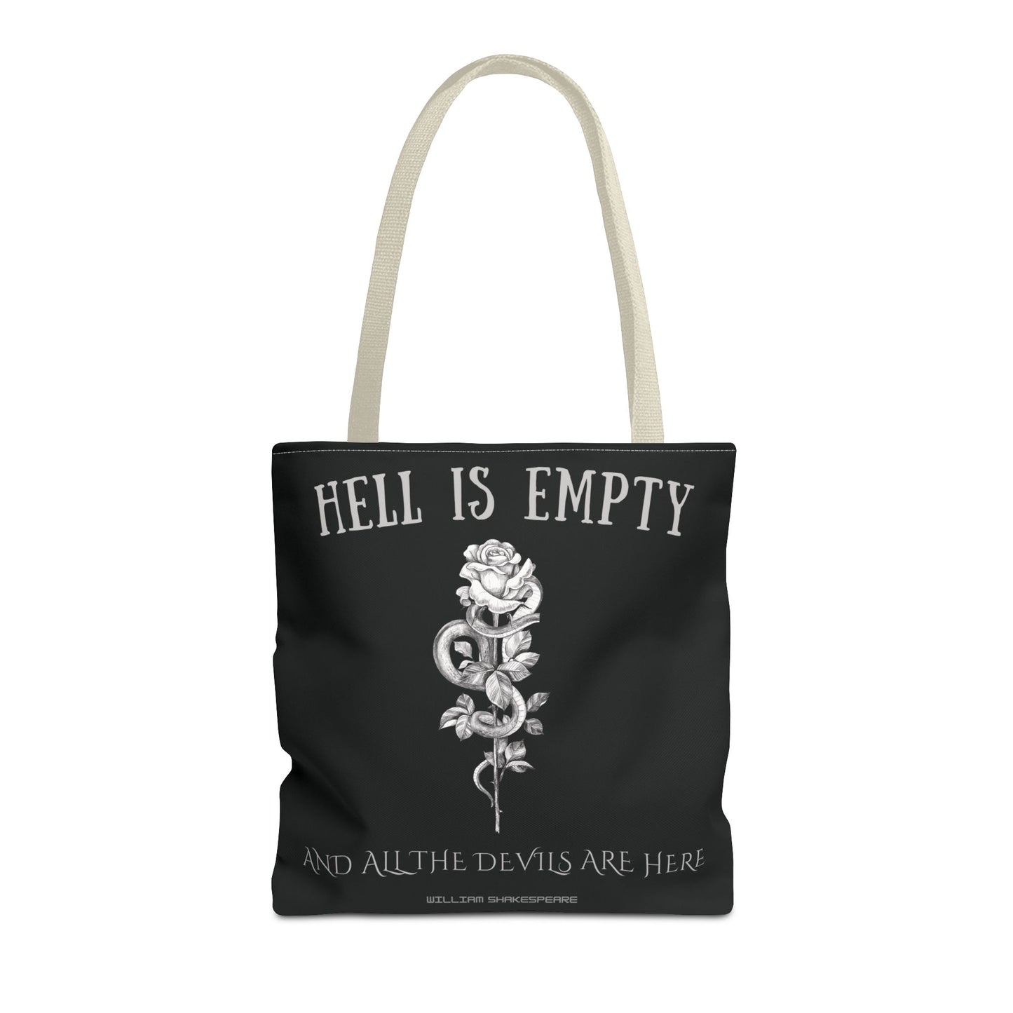 Hell is Empty: Tote Bag - Bibliophile Bazaar