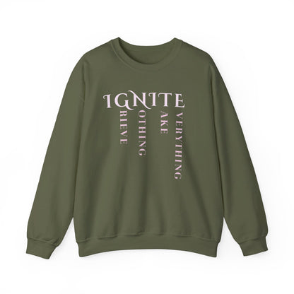 Ignite: Crewneck Sweatshirt - Bibliophile Bazaar