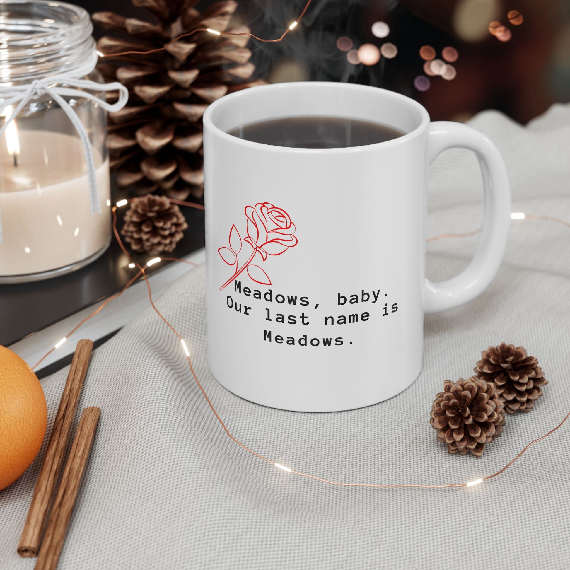 Zade Meadows: Ceramic Mug - Bibliophile Bazaar