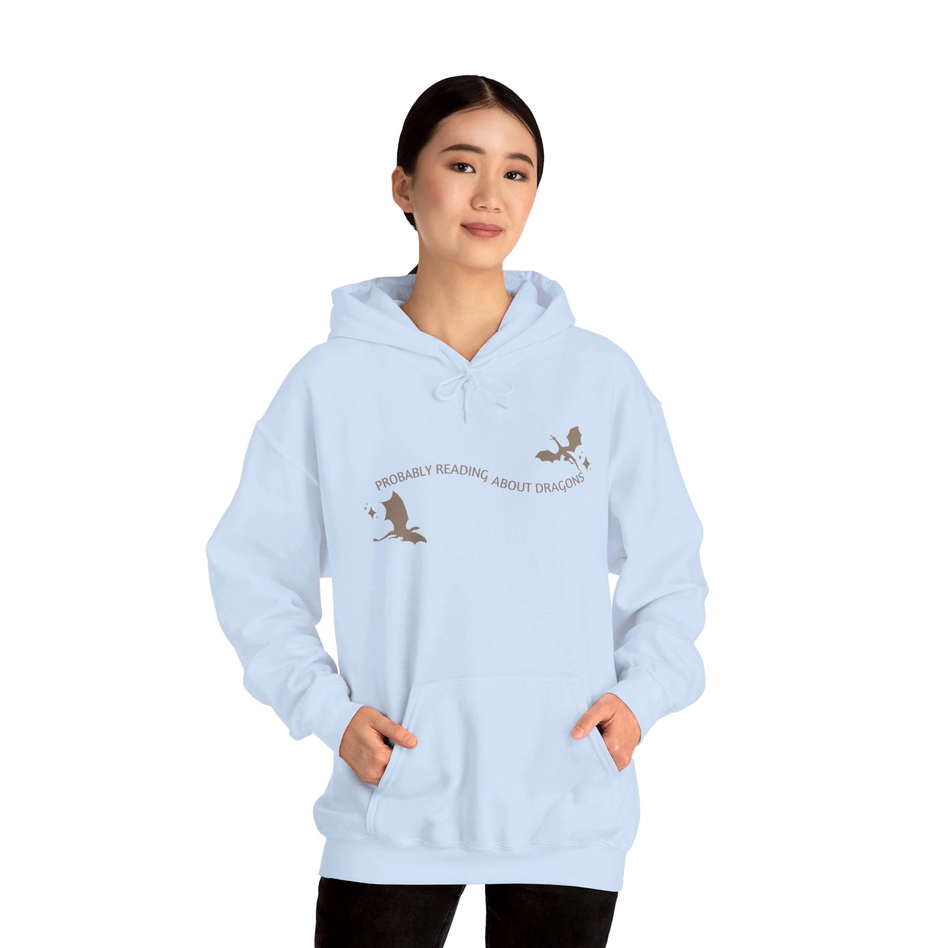 Dragons: Hooded Sweatshirt - Bibliophile Bazaar