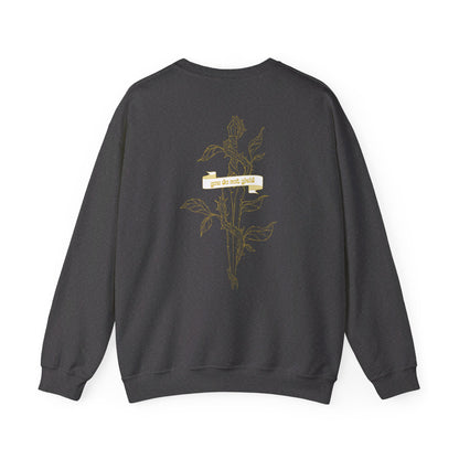 You Do Not Yield: Crewneck Sweatshirt - Bibliophile Bazaar