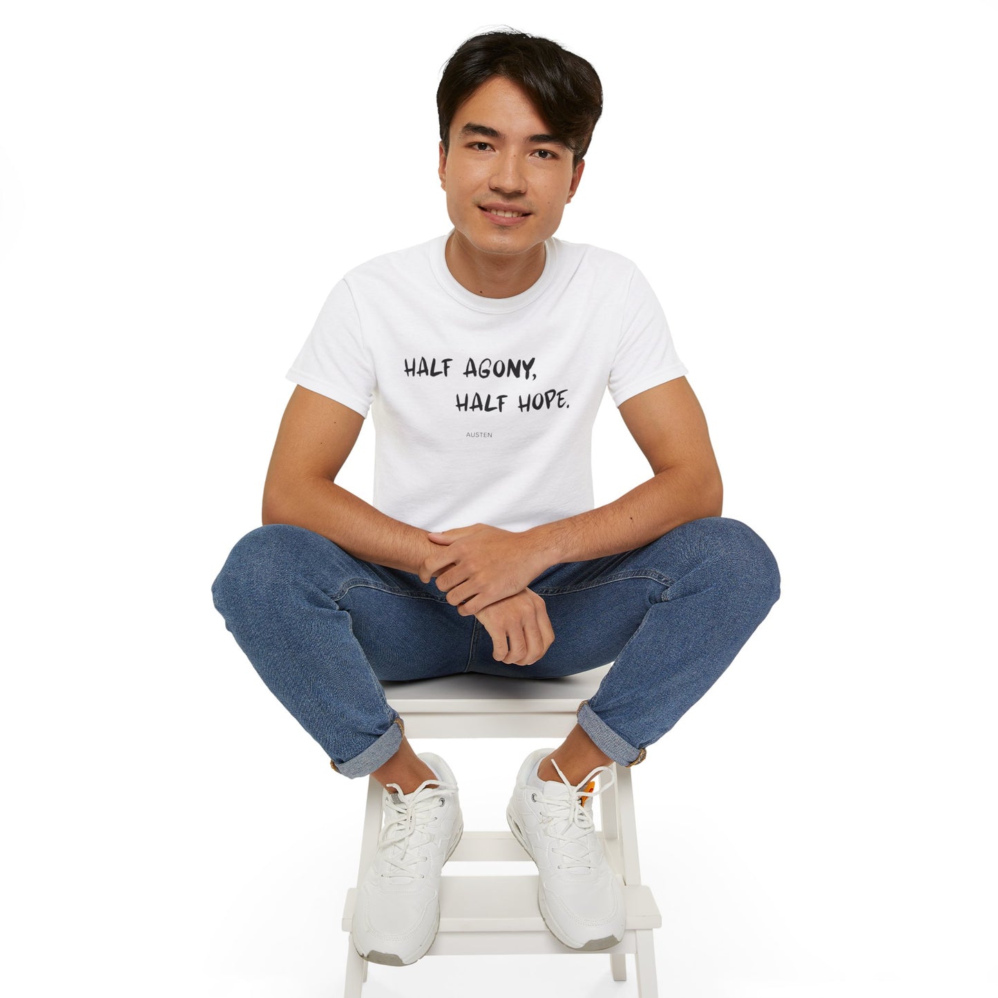 Jane Austen Half Agony Half Hope Tee