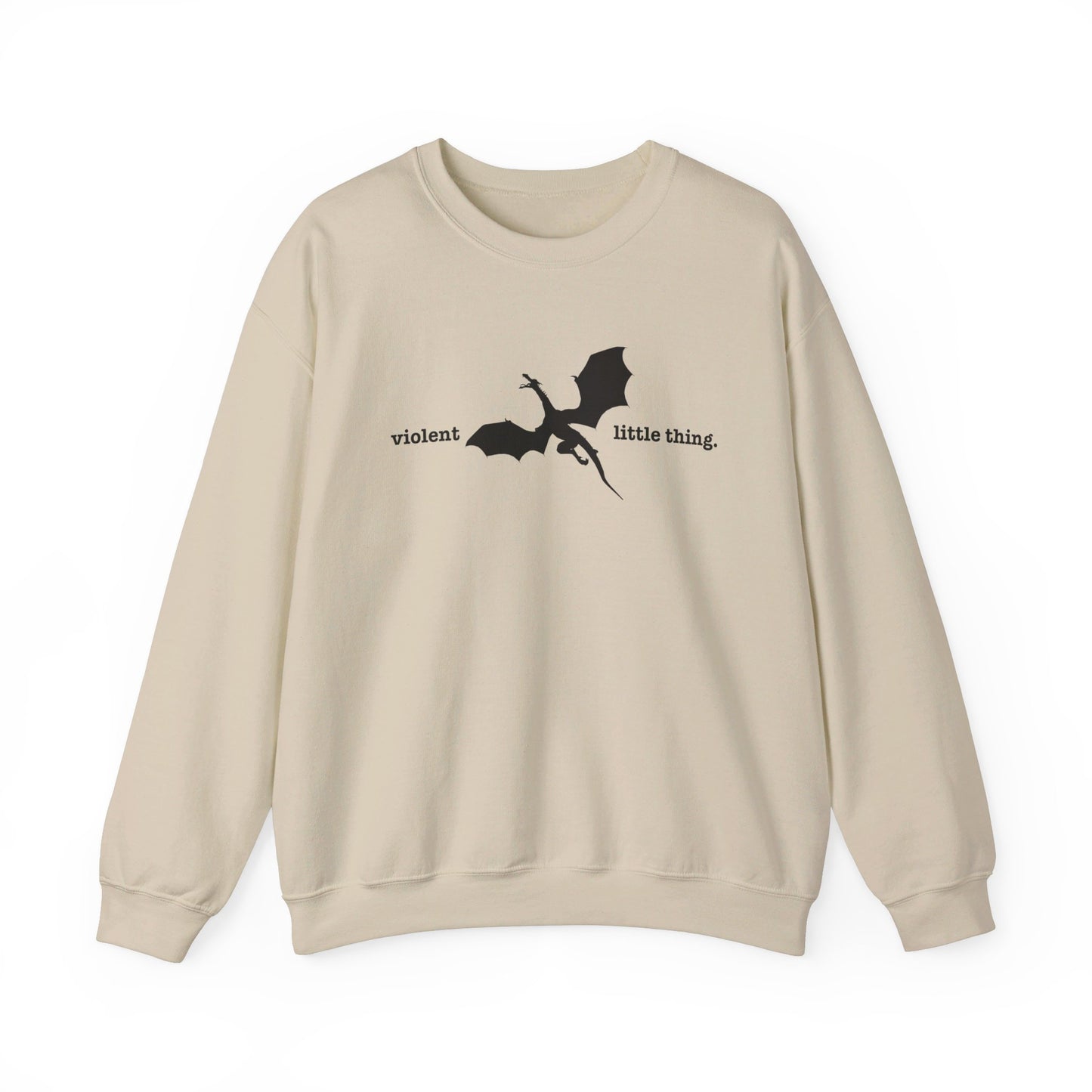 Violent little thing Crewneck Sweatshirt - Bibliophile Bazaar