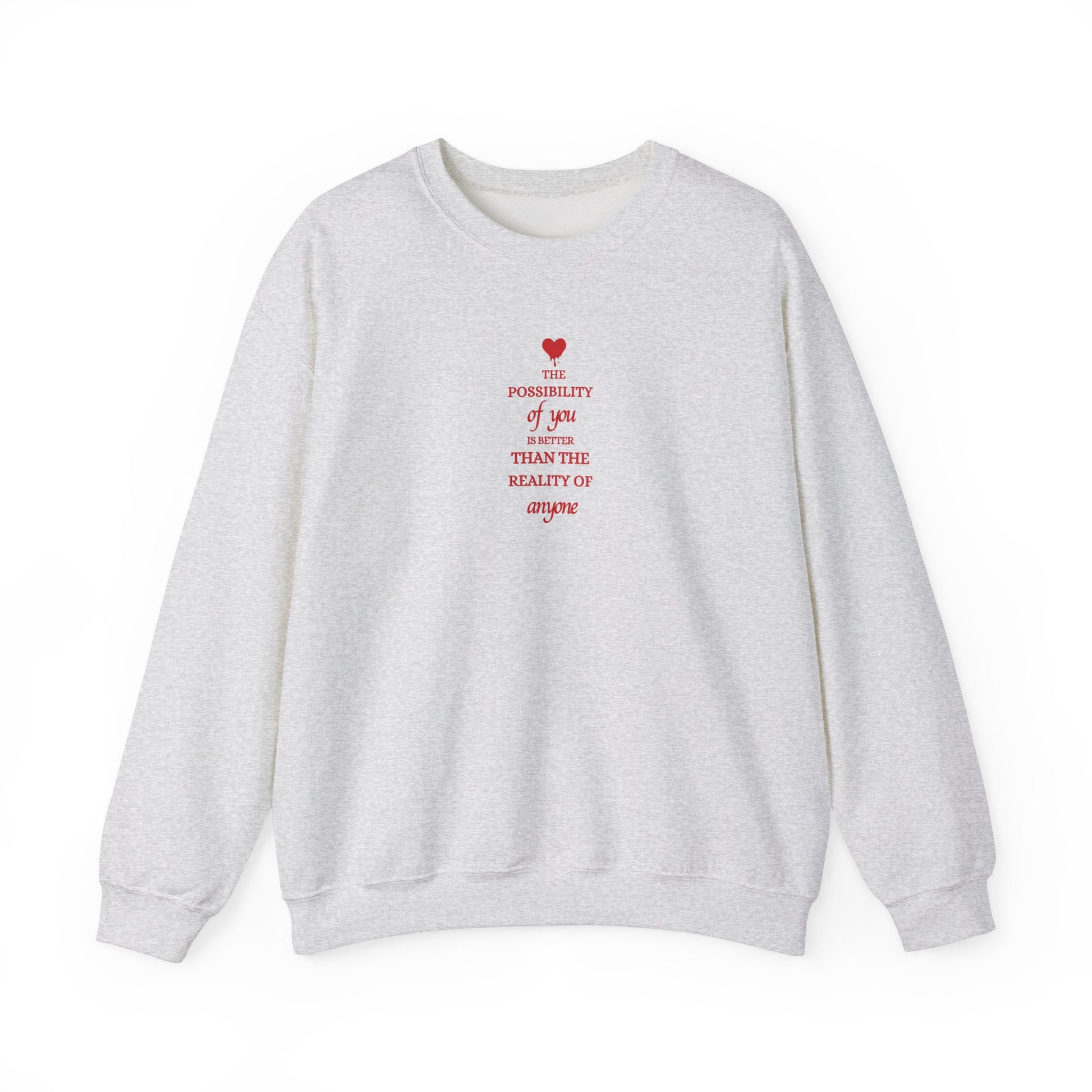 Josh Chen "The Possibility": Crewneck Sweatshirt - Bibliophile Bazaar