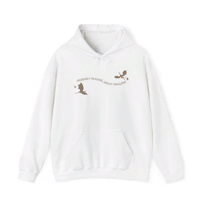 Dragons: Hooded Sweatshirt - Bibliophile Bazaar