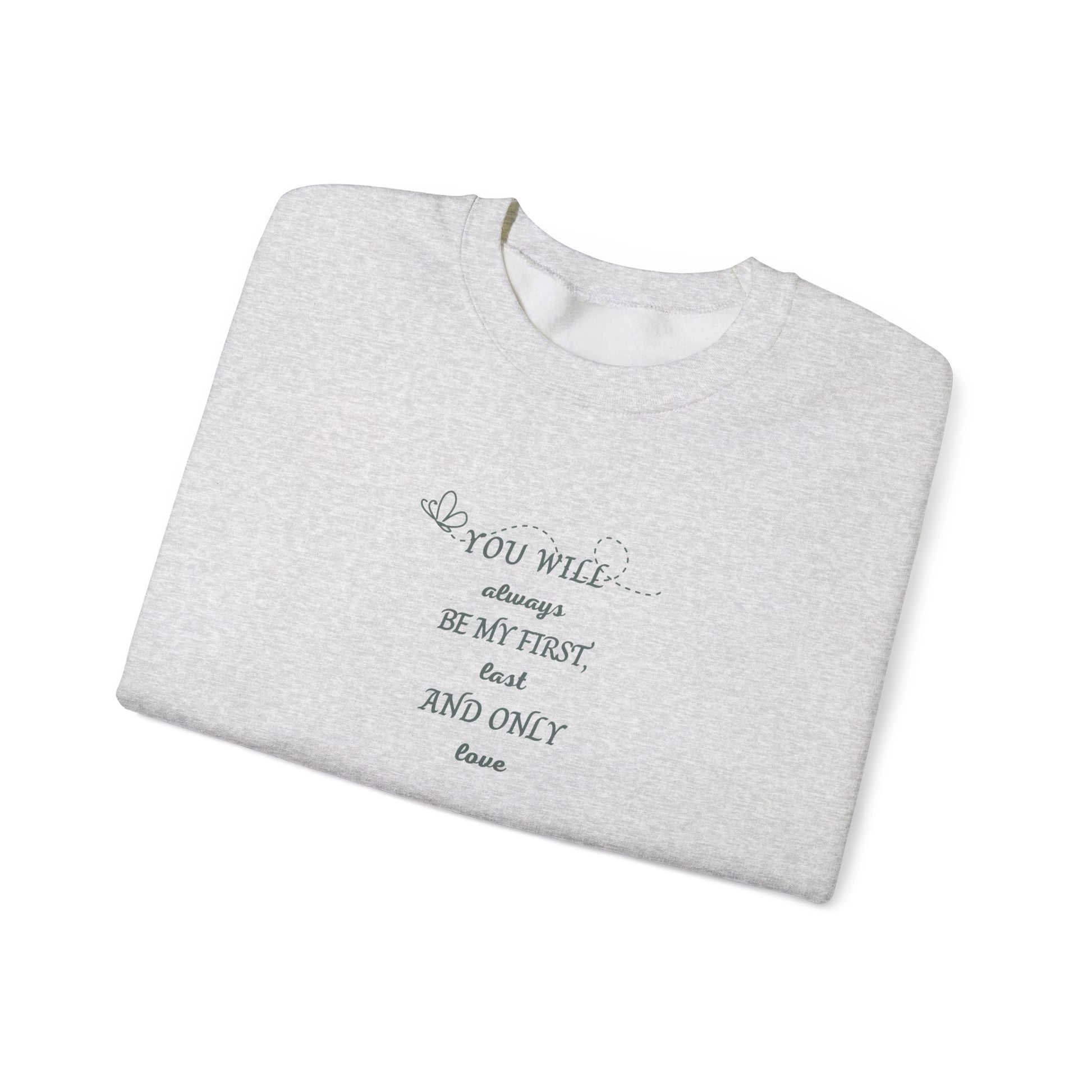 Christian Harper "Only Love": Crewneck Sweatshirt - Bibliophile Bazaar