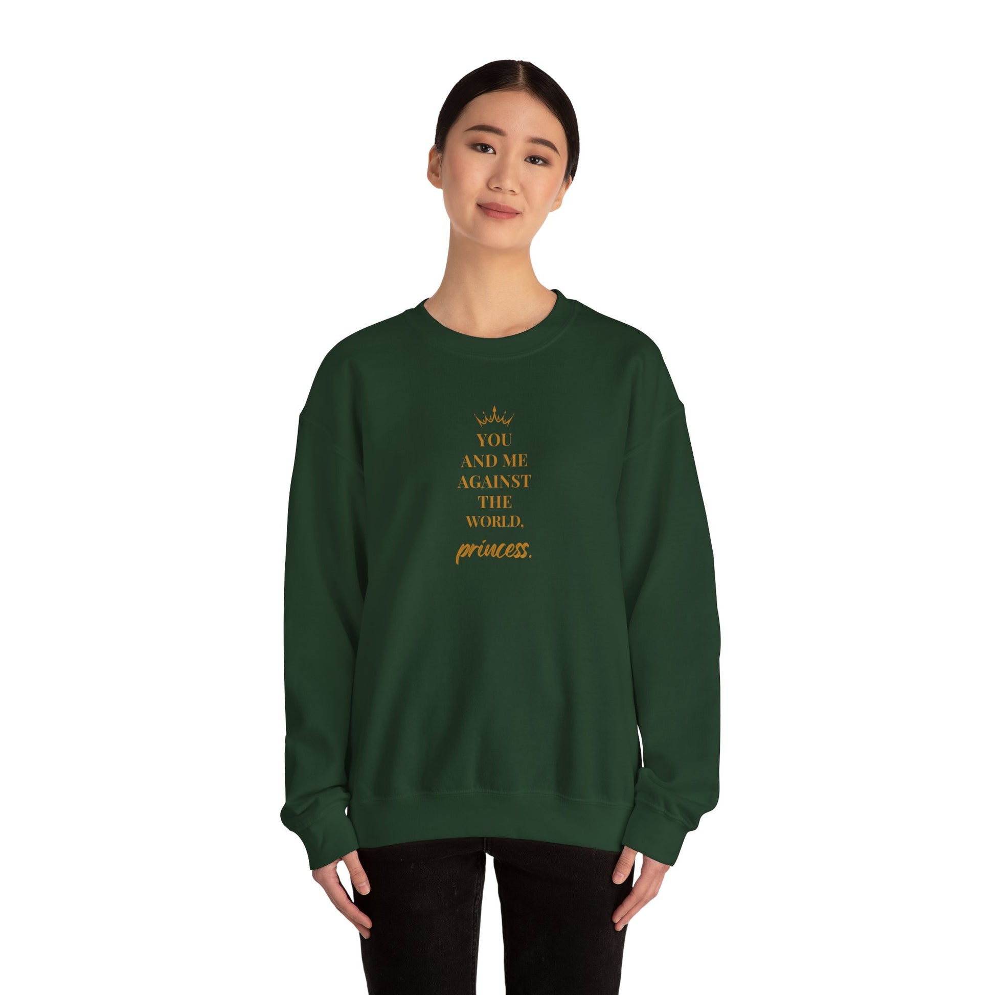 Rhys Larsen "Princess": Crewneck Sweatshirt - Bibliophile Bazaar