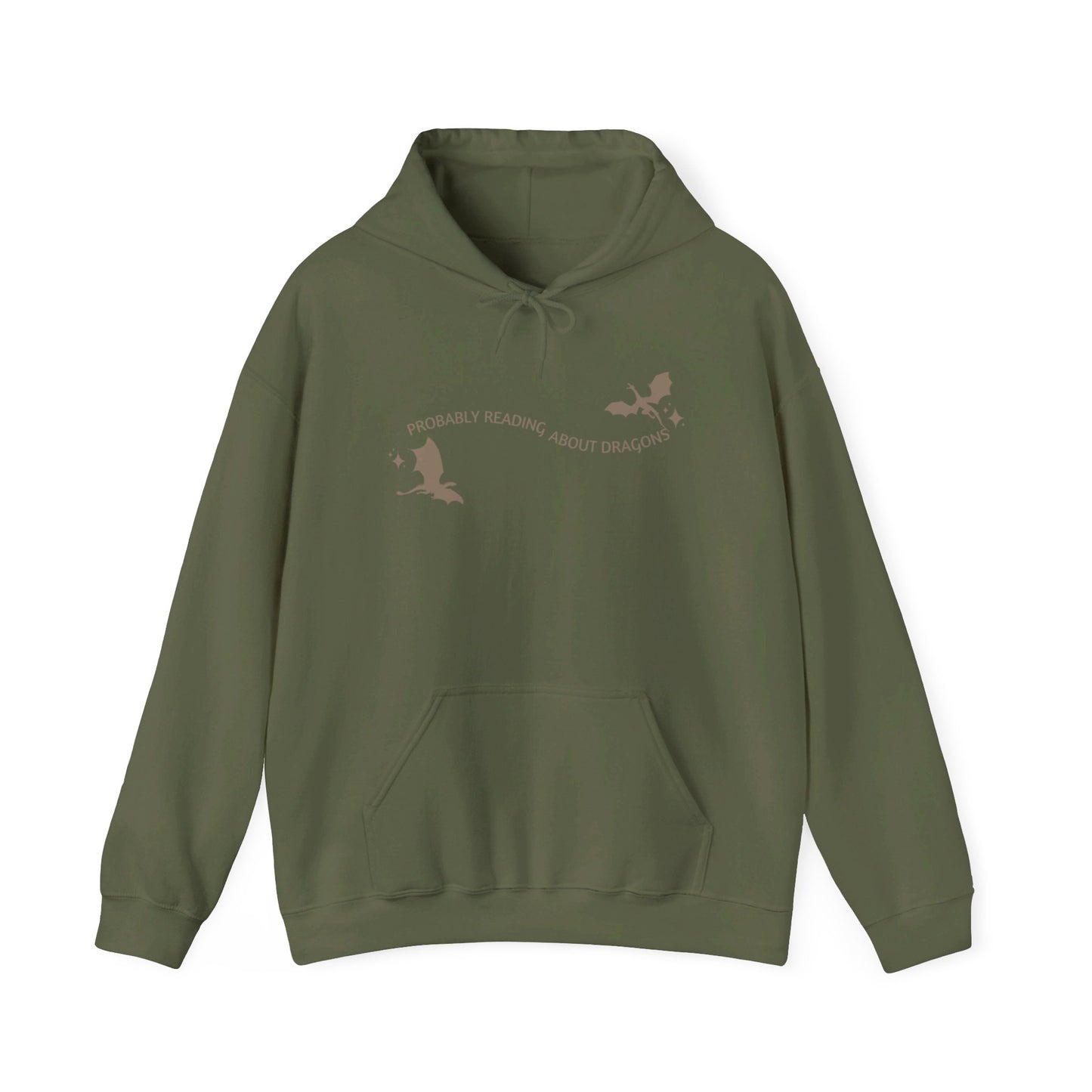 Dragons: Hooded Sweatshirt - Bibliophile Bazaar