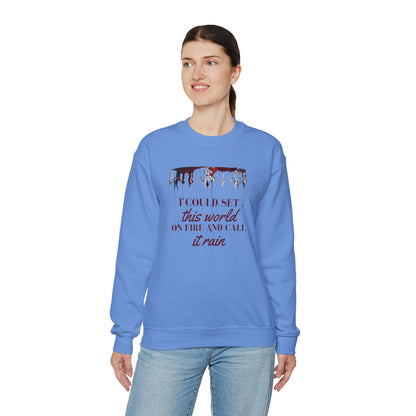 Red Queen: Crewneck Sweatshirt - Bibliophile Bazaar