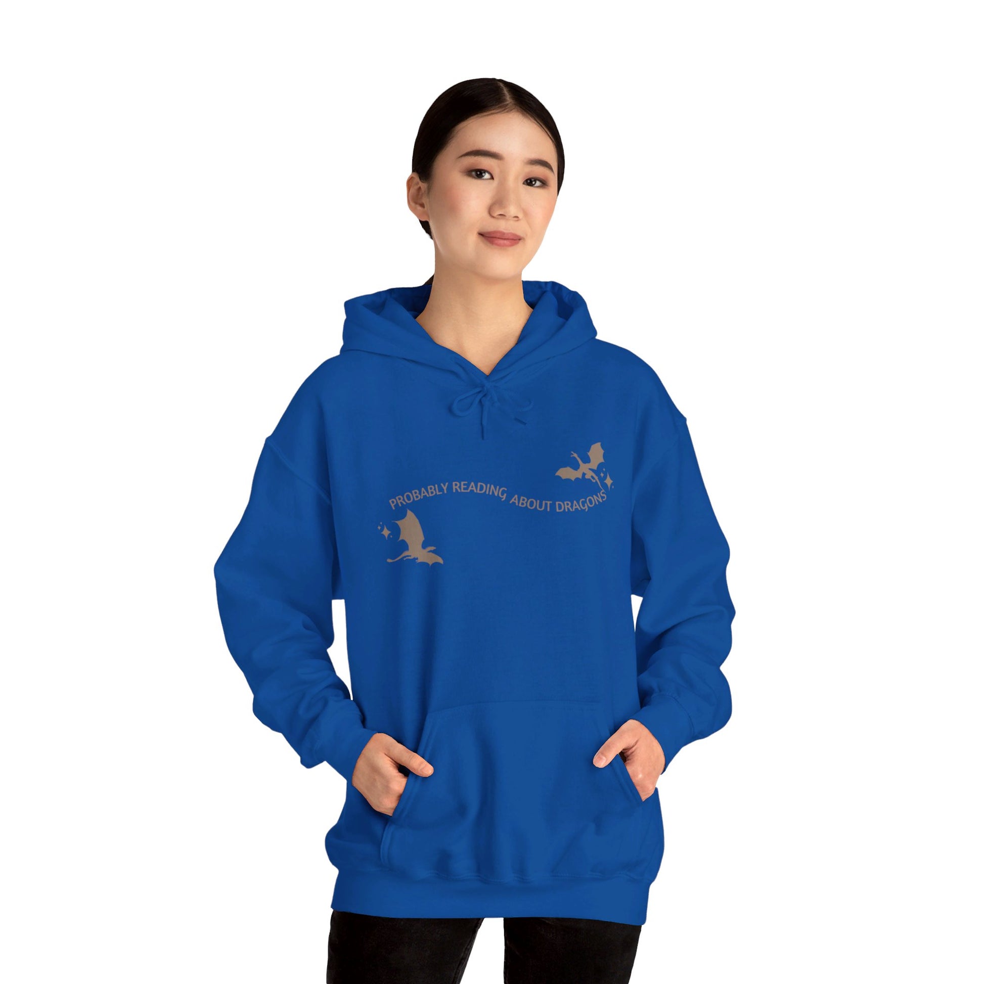 Dragons: Hooded Sweatshirt - Bibliophile Bazaar