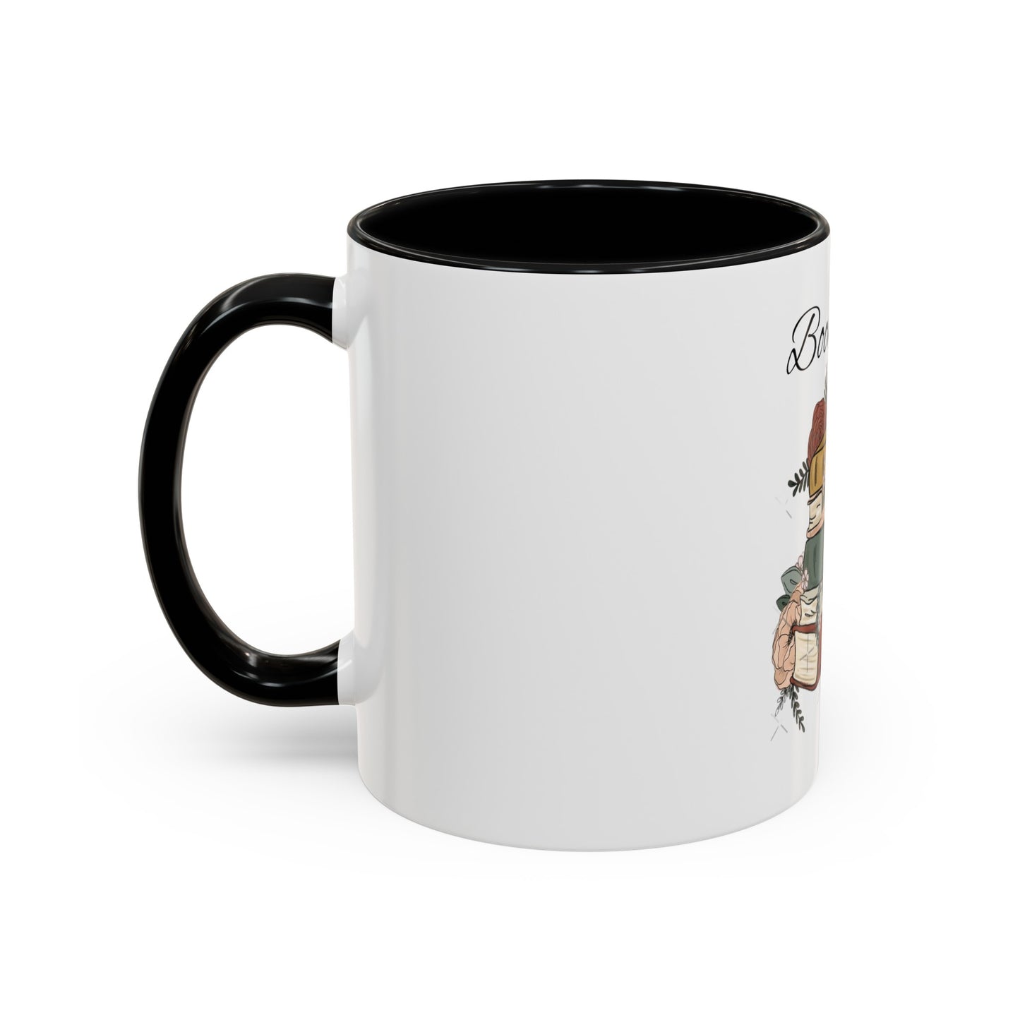 Bookworm: Accent Coffee Mug - Bibliophile Bazaar