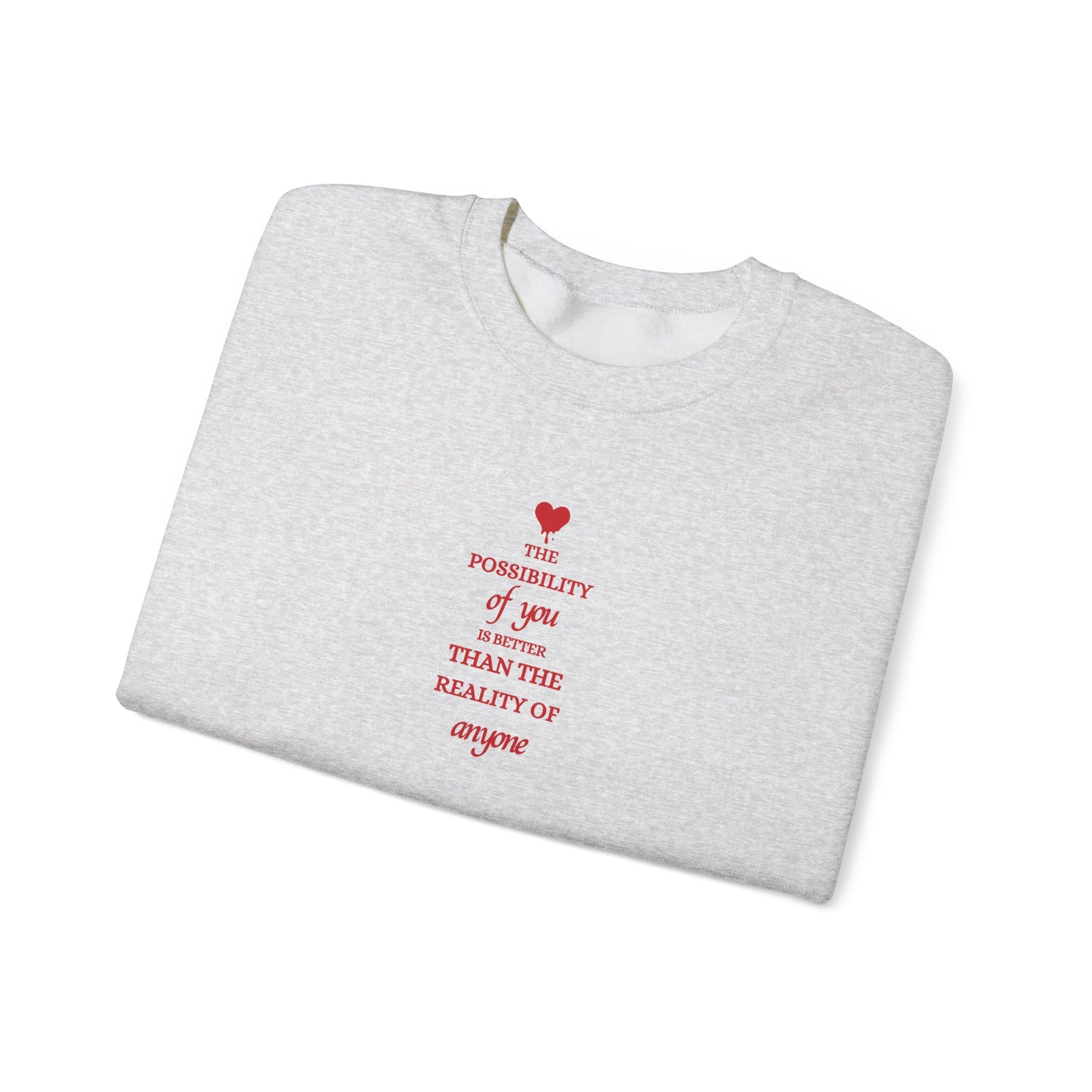 Josh Chen "The Possibility": Crewneck Sweatshirt - Bibliophile Bazaar