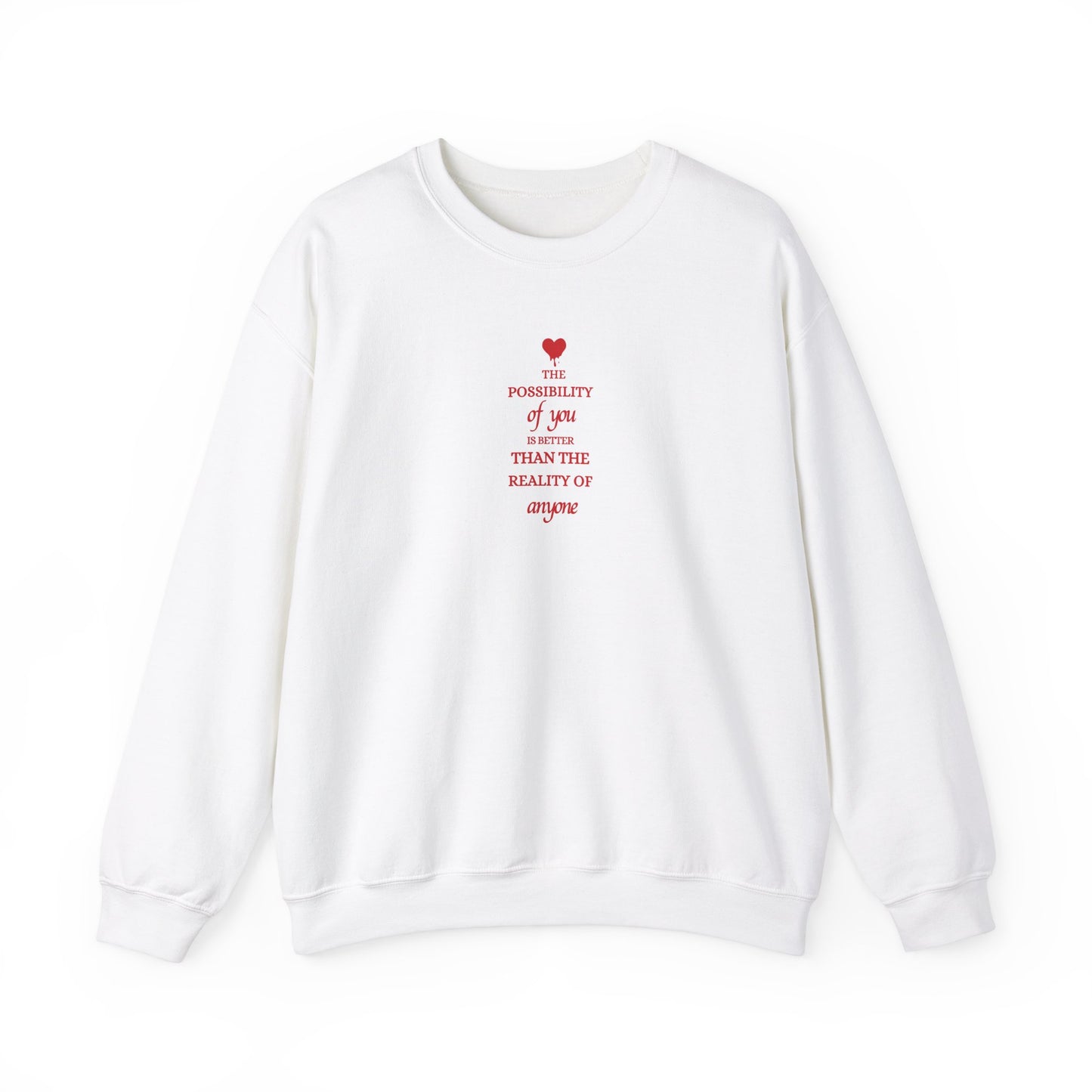 Josh Chen "The Possibility": Crewneck Sweatshirt - Bibliophile Bazaar