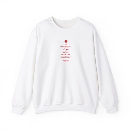 Josh Chen "The Possibility": Crewneck Sweatshirt - Bibliophile Bazaar