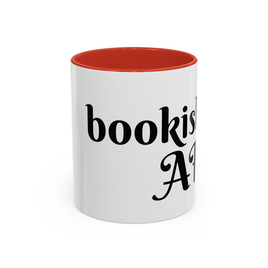 Bookish AF: Accent Coffee Mug - Bibliophile Bazaar