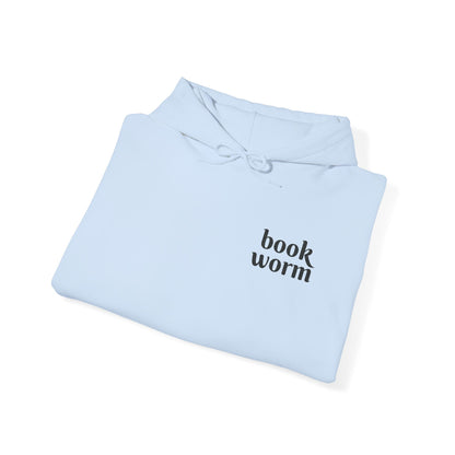 Bookworm: Embroidered Hooded Sweatshirt