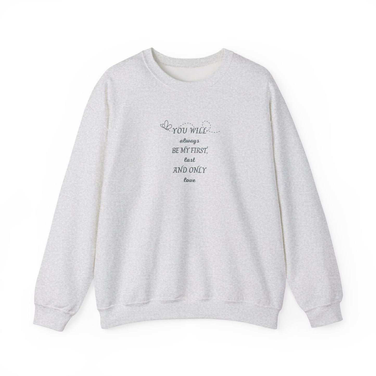 Christian Harper "Only Love": Crewneck Sweatshirt - Bibliophile Bazaar