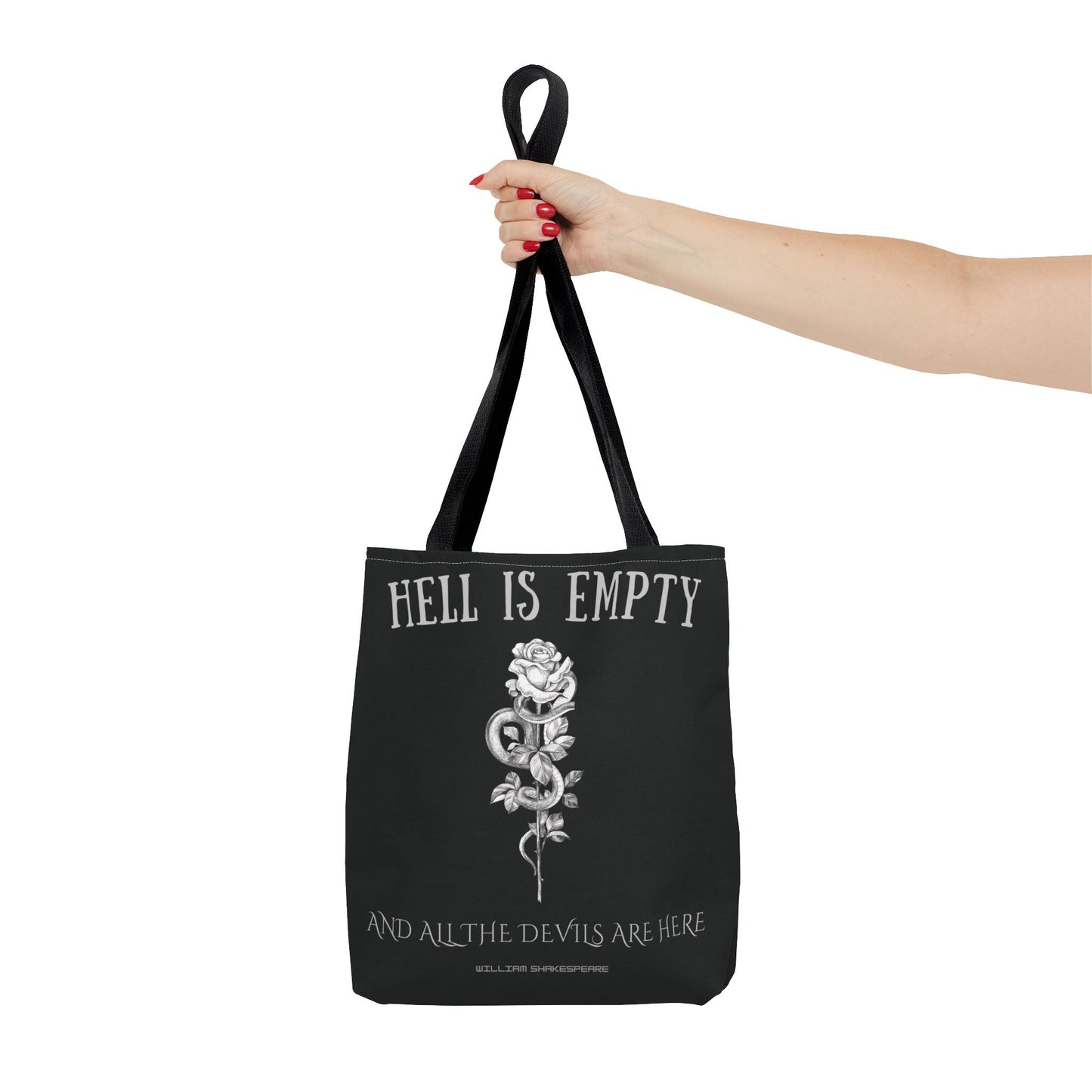 Hell is Empty: Tote Bag - Bibliophile Bazaar