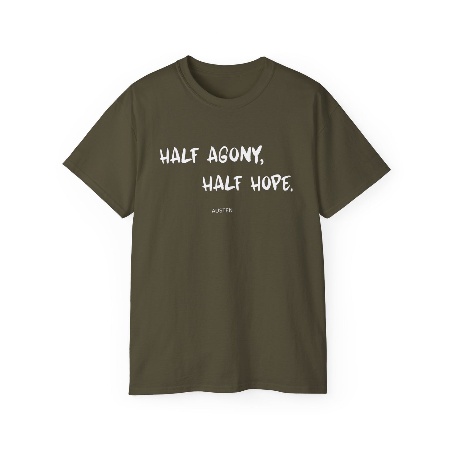 Jane Austen Half Agony Half Hope Tee