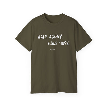 Jane Austen Half Agony Half Hope Tee