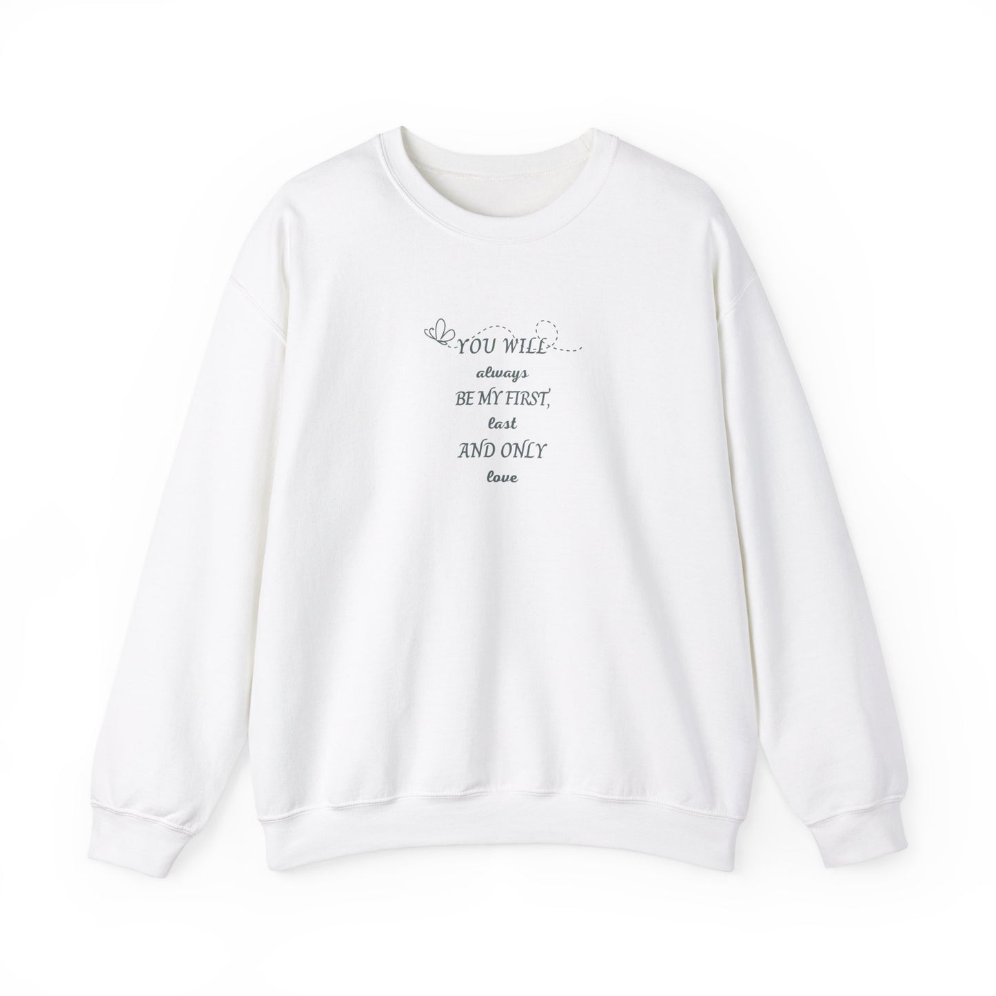 Christian Harper "Only Love": Crewneck Sweatshirt - Bibliophile Bazaar