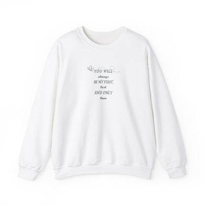 Christian Harper "Only Love": Crewneck Sweatshirt - Bibliophile Bazaar