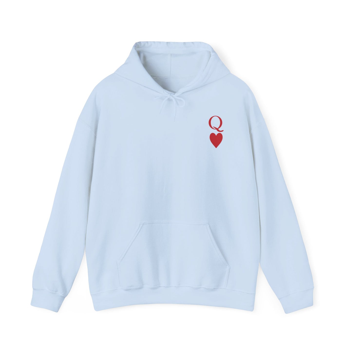 Red Queen: Hooded Sweatshirt - Bibliophile Bazaar