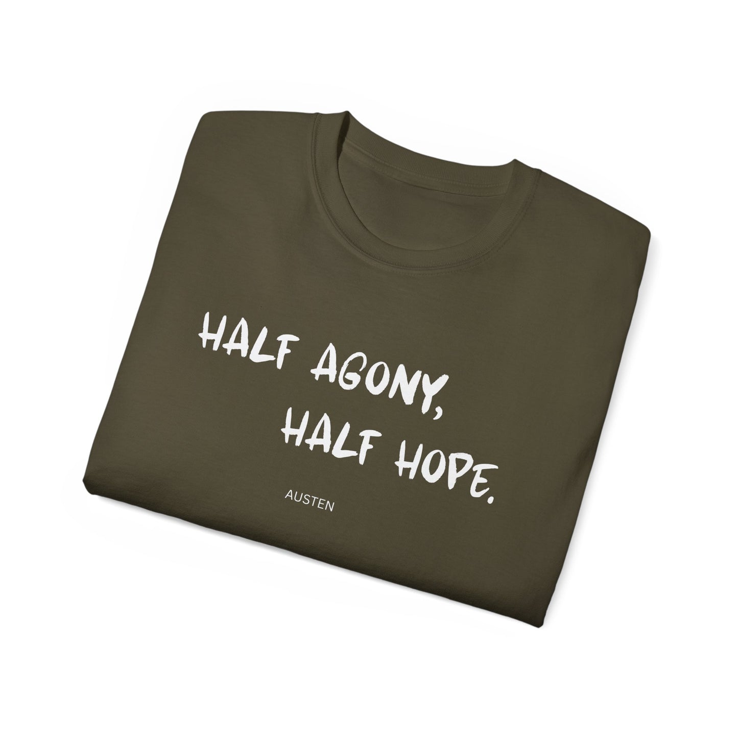 Jane Austen Half Agony Half Hope Tee