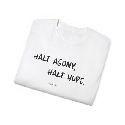 Jane Austen Half Agony Half Hope Tee
