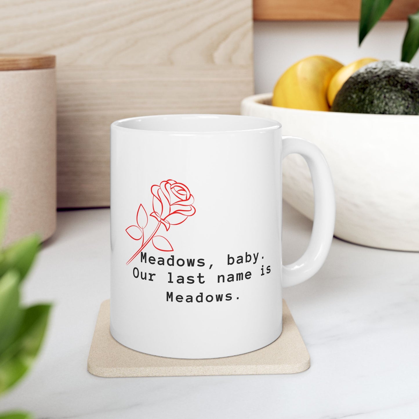 Zade Meadows: Ceramic Mug - Bibliophile Bazaar