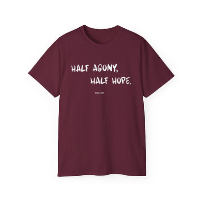 Jane Austen Half Agony Half Hope Tee