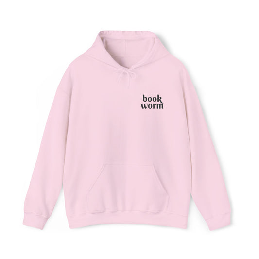 Bookworm: Embroidered Hooded Sweatshirt