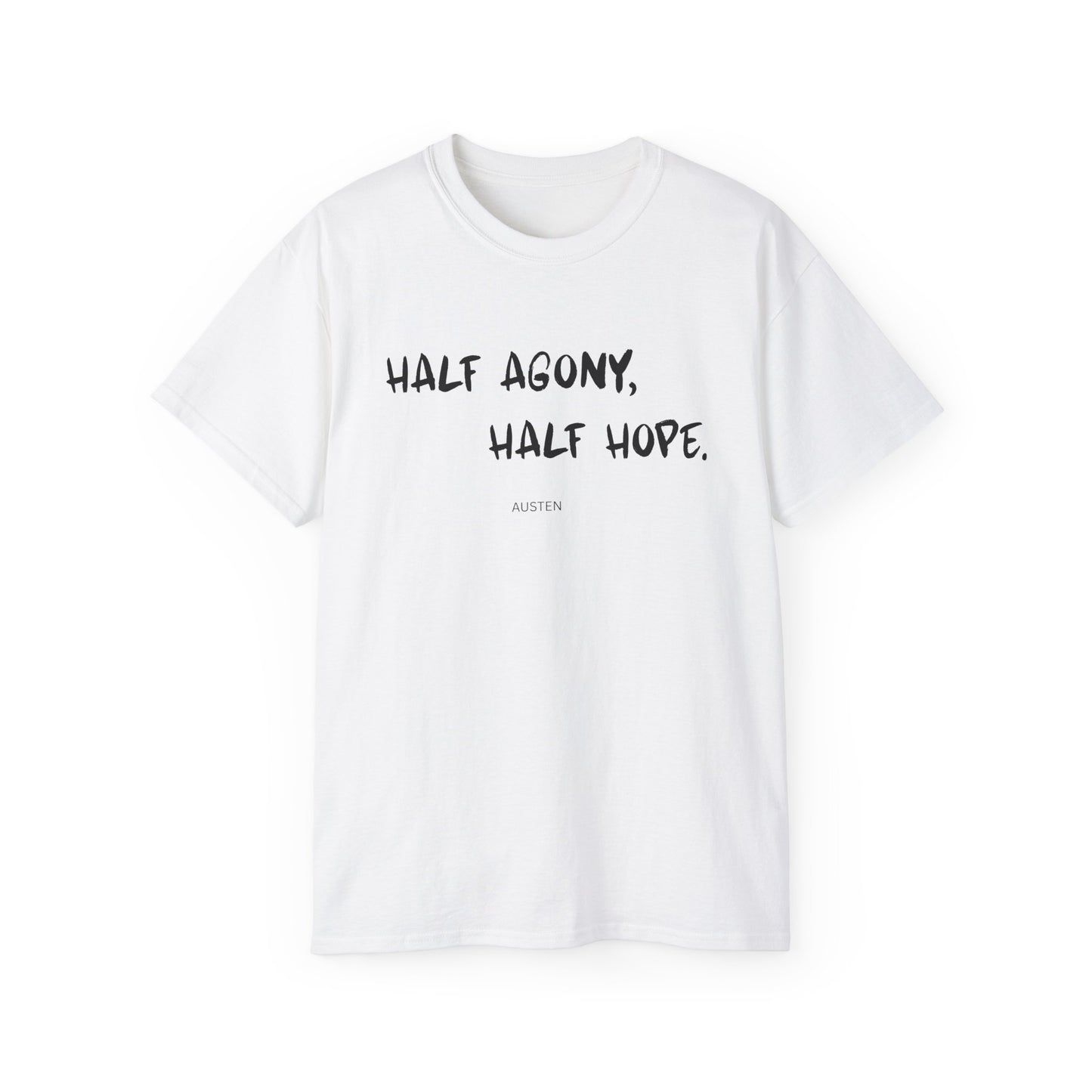 Jane Austen Half Agony Half Hope Tee