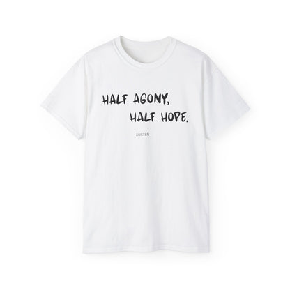 Jane Austen Half Agony Half Hope Tee