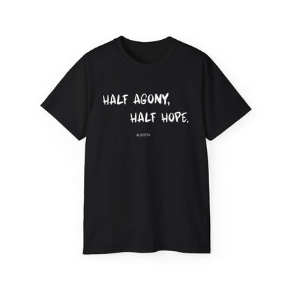 Jane Austen Half Agony Half Hope Tee