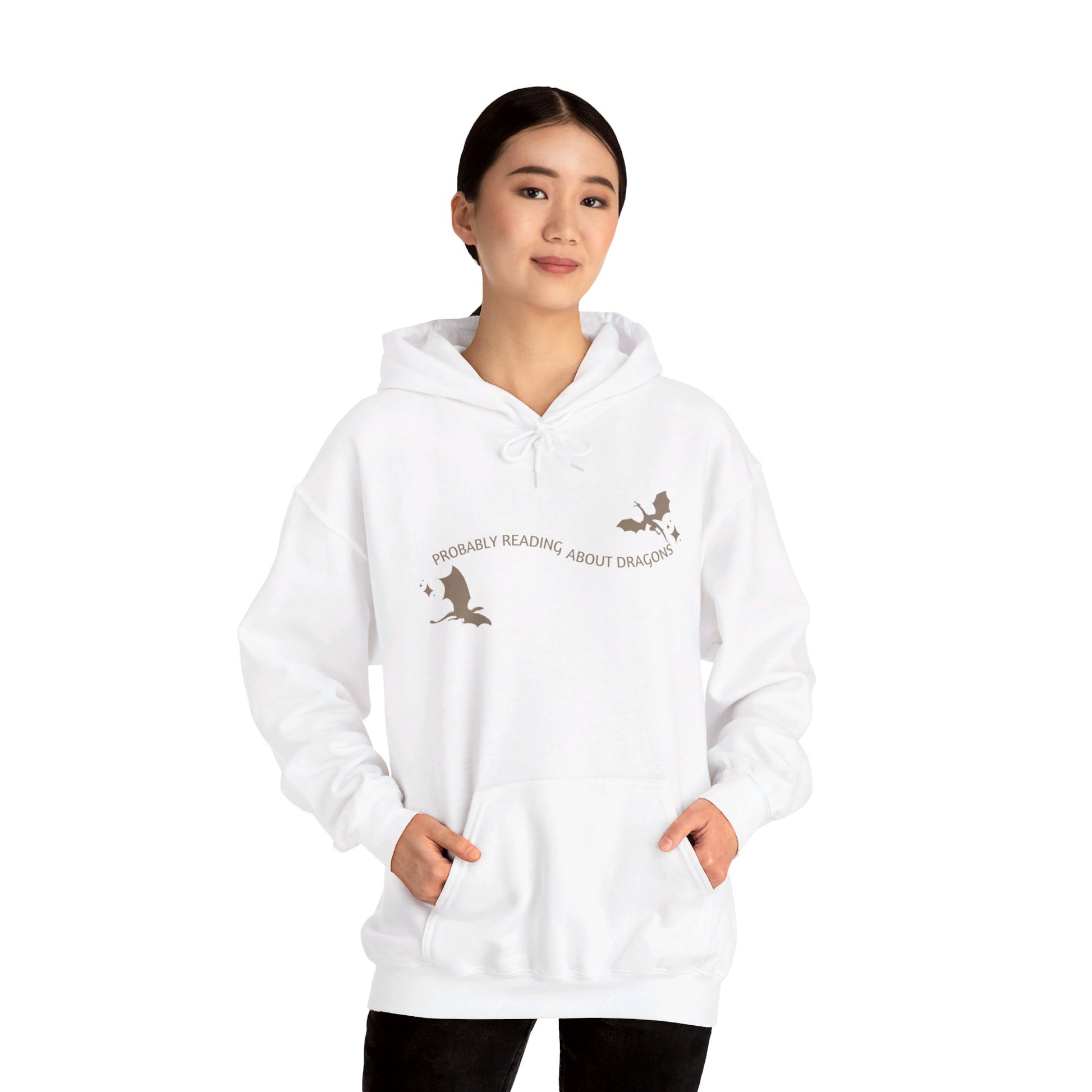 Dragons: Hooded Sweatshirt - Bibliophile Bazaar