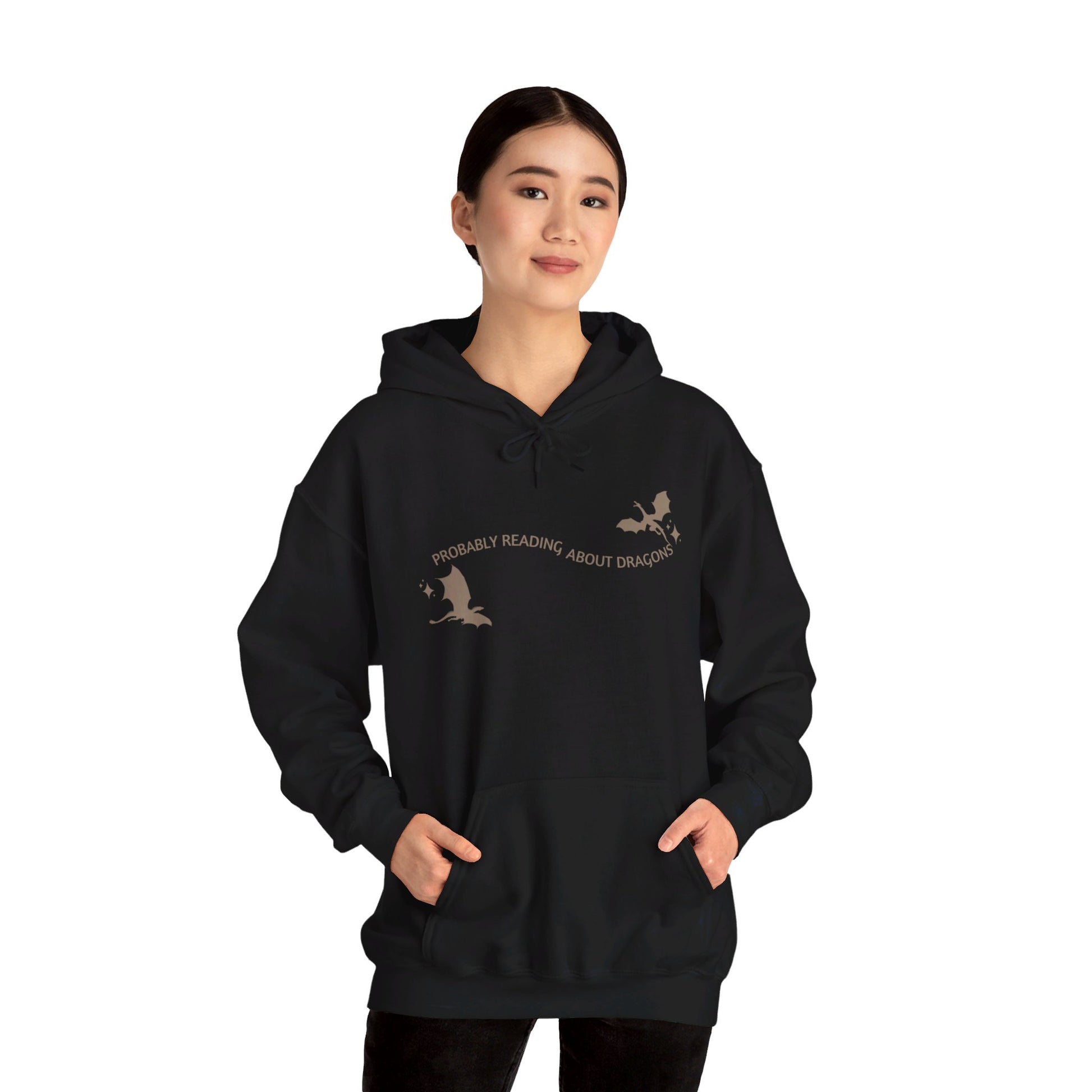 Dragons: Hooded Sweatshirt - Bibliophile Bazaar