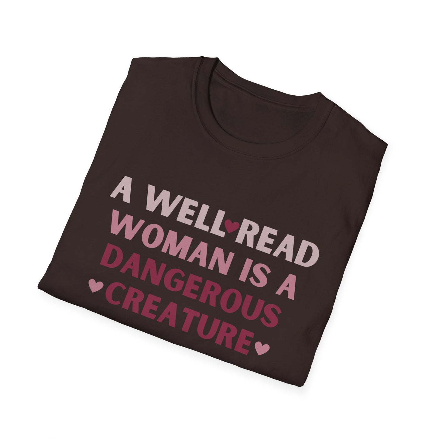 Unisex Softstyle T-Shirt for Well-Read Women