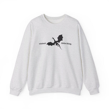 Violent little thing Crewneck Sweatshirt - Bibliophile Bazaar