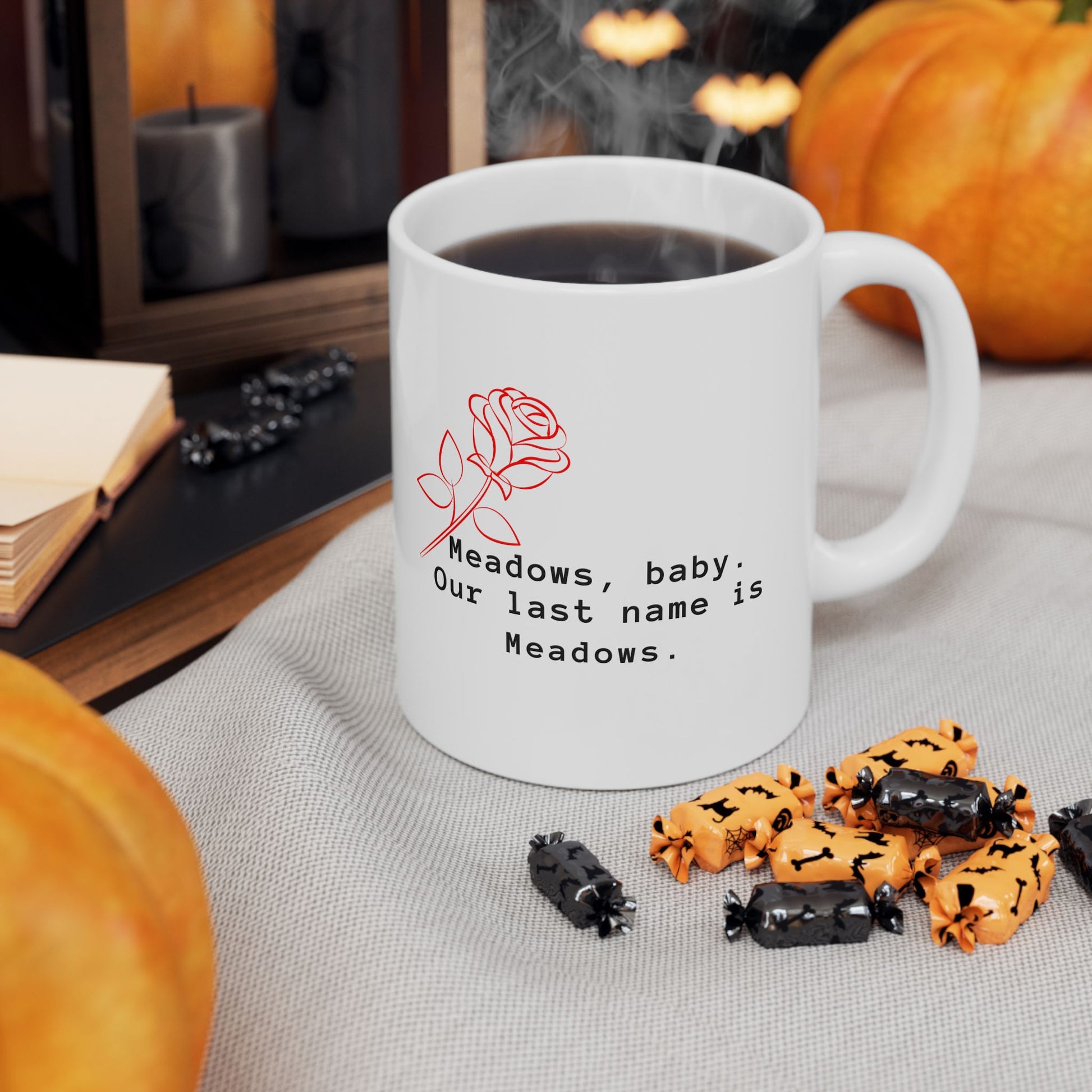 Zade Meadows: Ceramic Mug - Bibliophile Bazaar