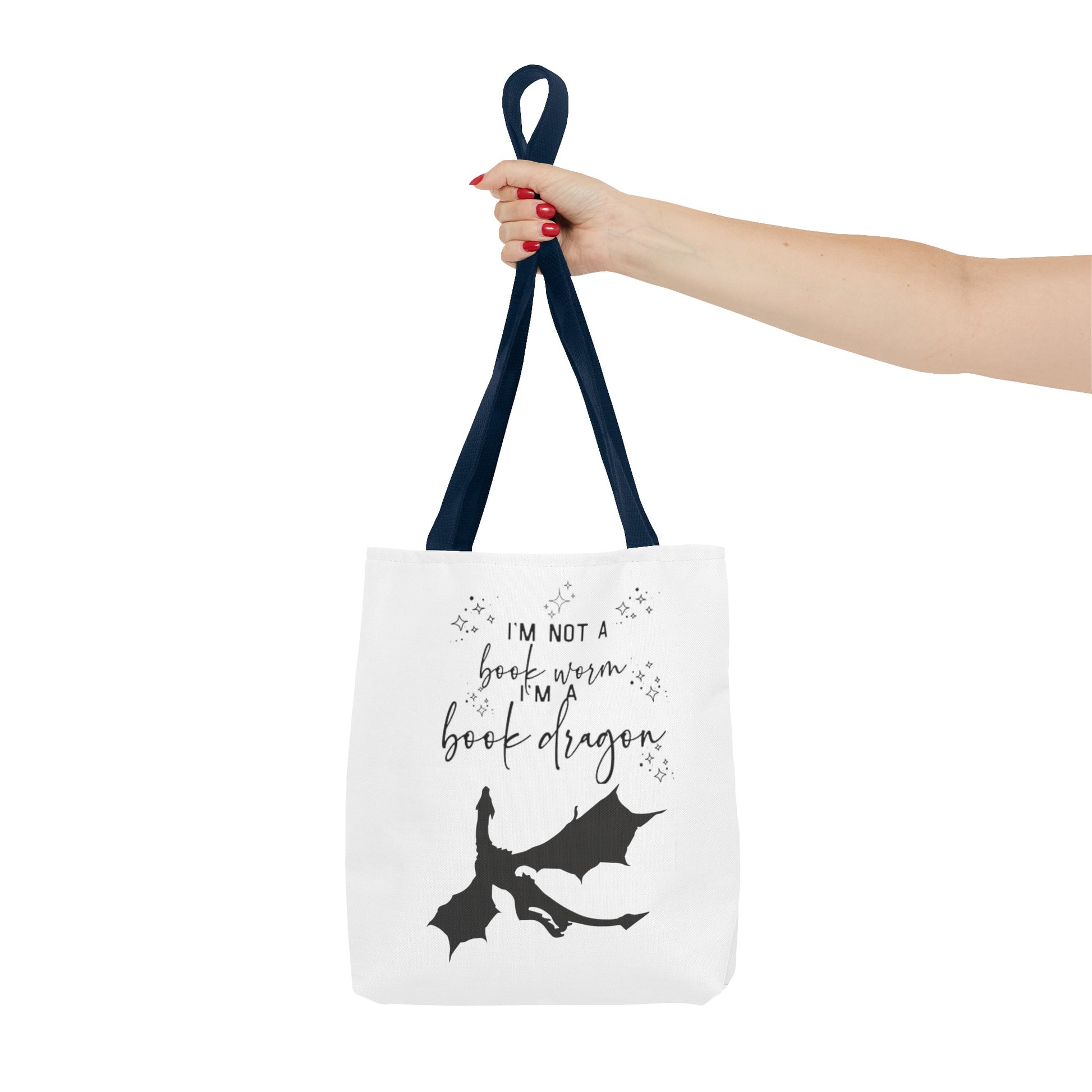 Book Dragon: Tote Bag - Bibliophile Bazaar