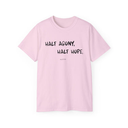 Jane Austen Half Agony Half Hope Tee