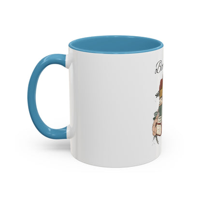 Bookworm: Accent Coffee Mug - Bibliophile Bazaar