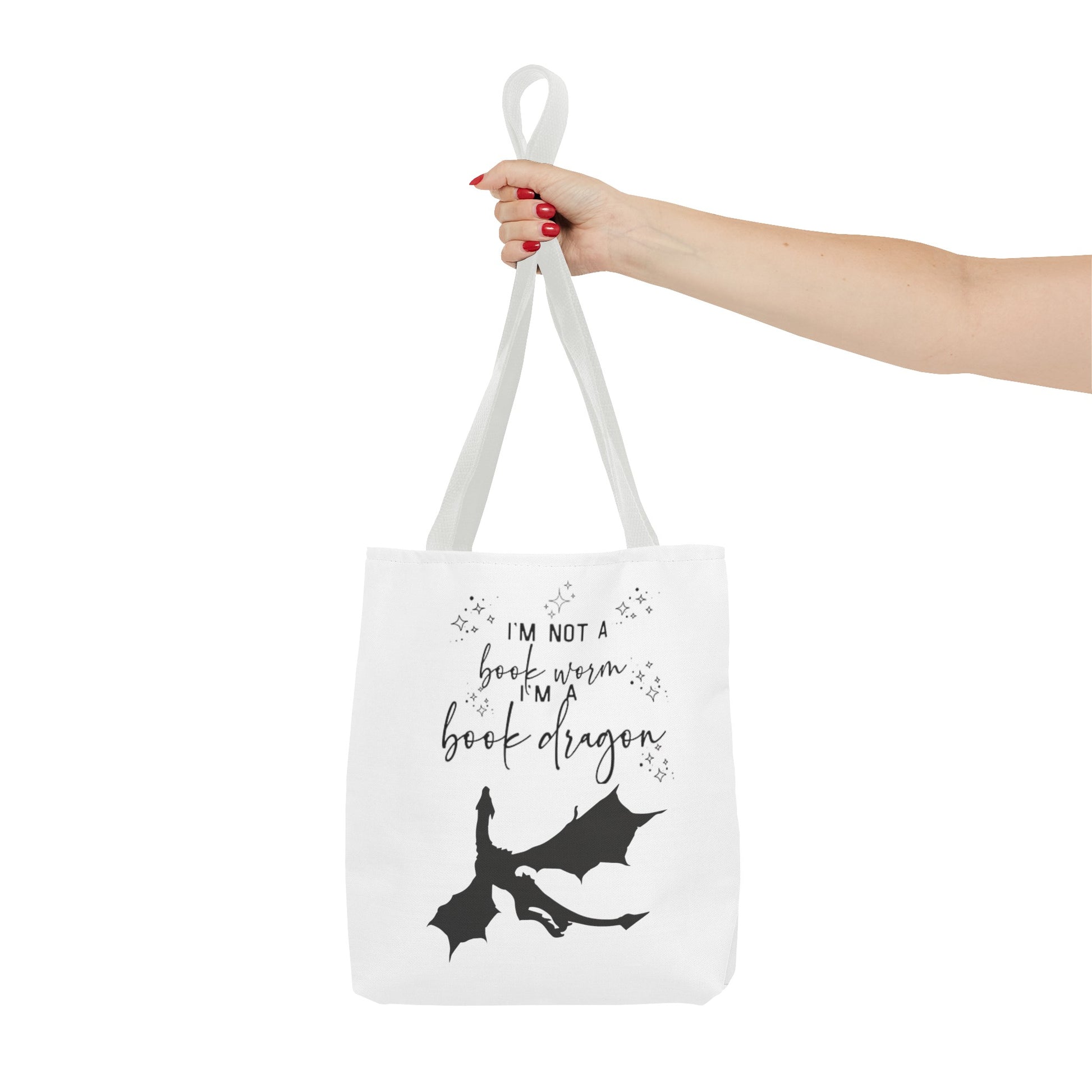 Book Dragon: Tote Bag - Bibliophile Bazaar