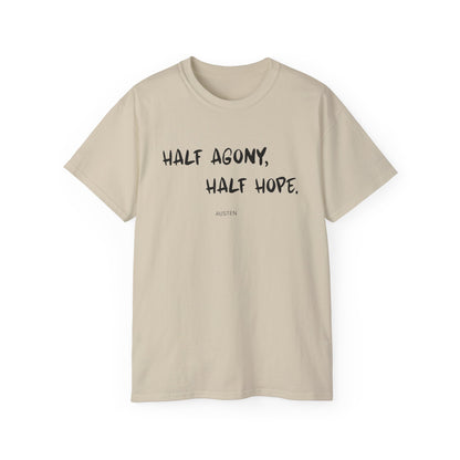 Jane Austen Half Agony Half Hope Tee