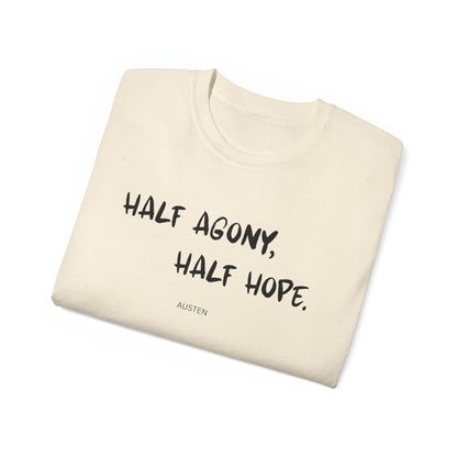 Jane Austen Half Agony Half Hope Tee