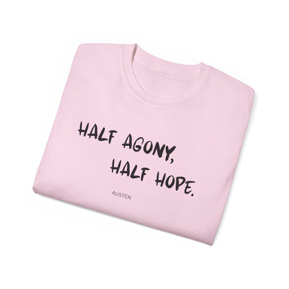 Jane Austen Half Agony Half Hope Tee
